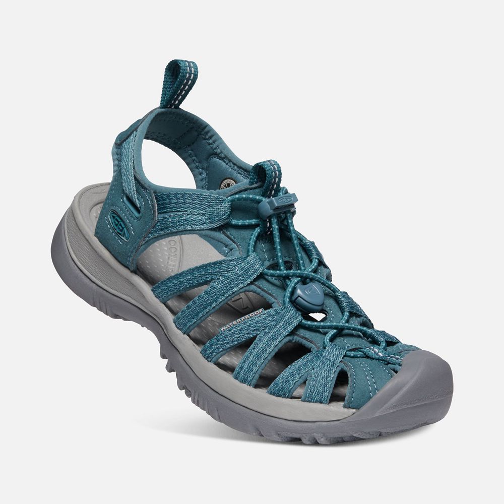 Sandalias Trekking Keen Mexico Azules - Mujer Whisper - ZA5128379